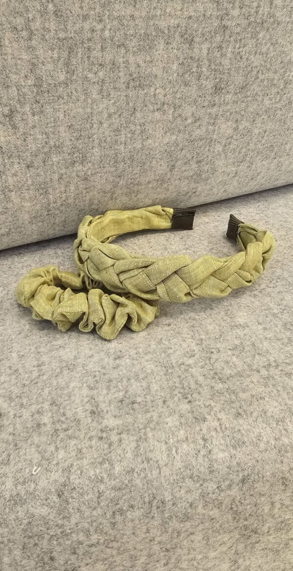 lininiai plaukų aksesuarai